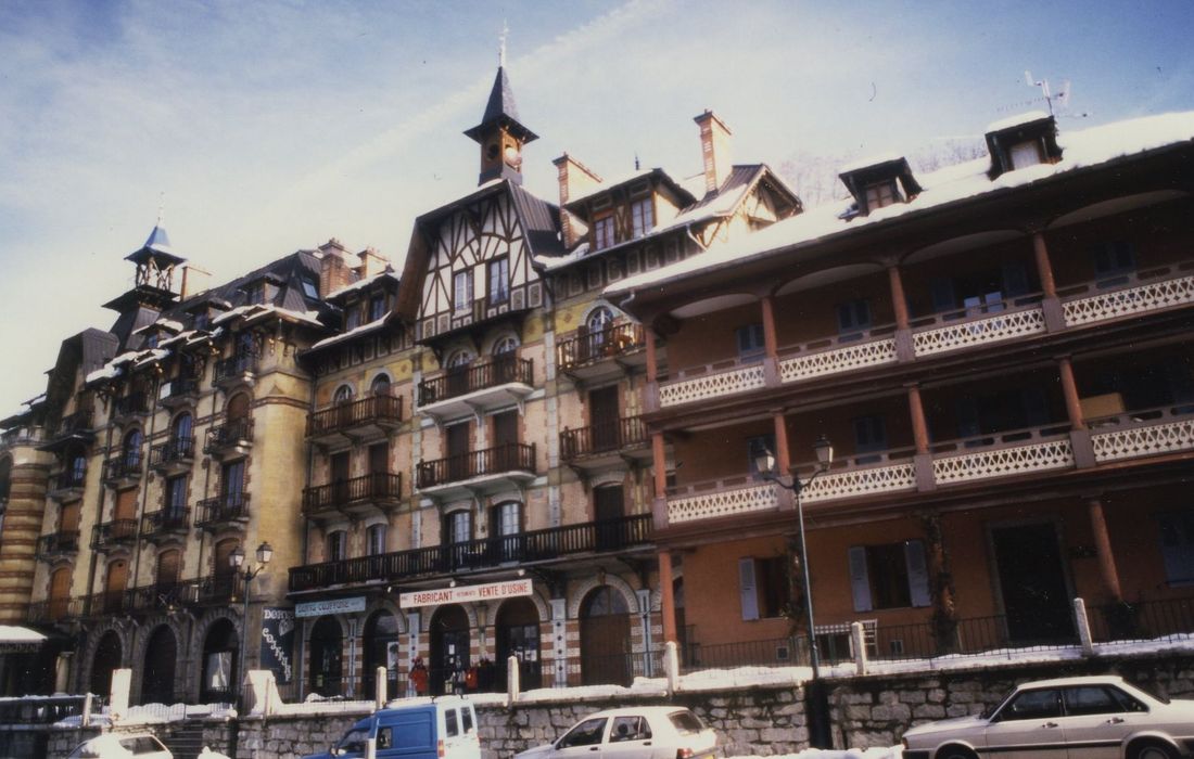 ancien hôtel de voyageurs dit Hôtel du Mont-Joly : Façade ouest, vue générale