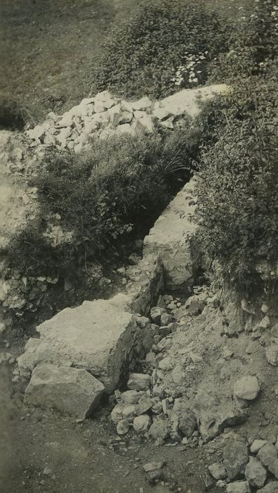 Abbaye : Vue partielle des ruines