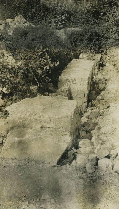 Abbaye : Vue partielle des ruines