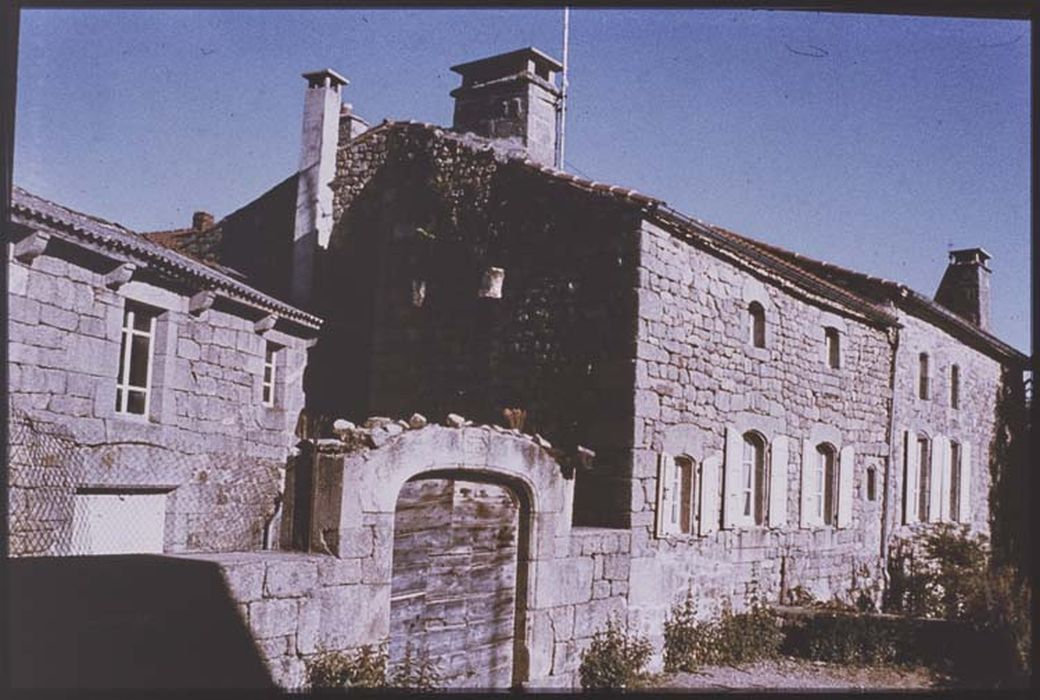 façade ouest, vue générale