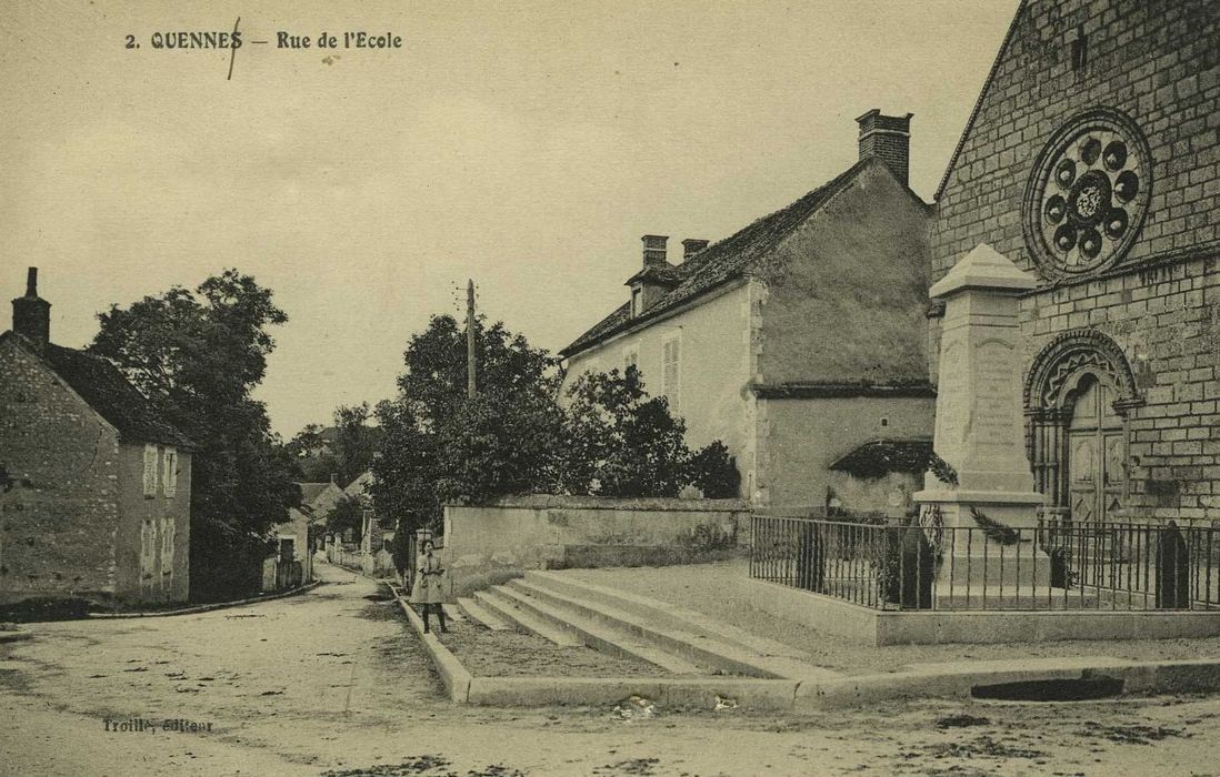 Eglise Notre-Dame de l’Assomption : façade occidentale, vue partielle