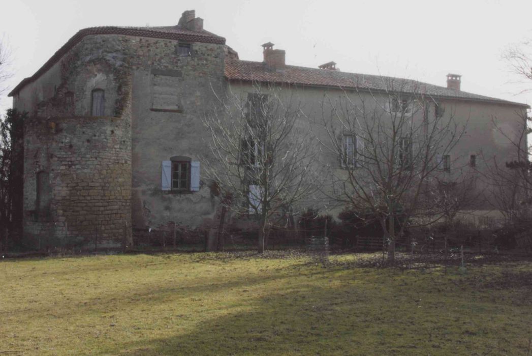 Ancien château : ensemble ouest, vue générale