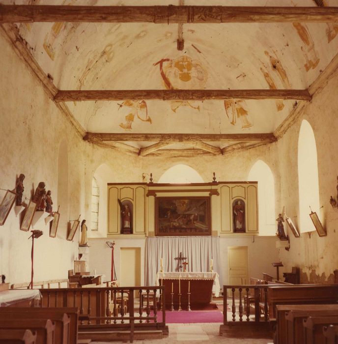 Eglise Saint-Laurent : choeur, vue générale