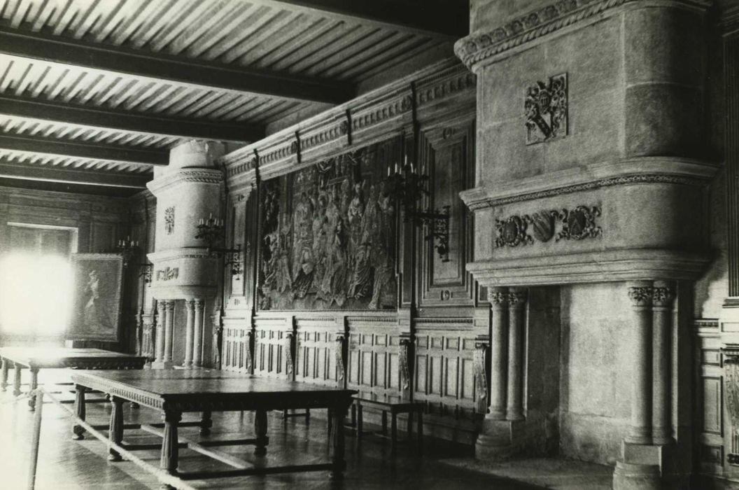 Château : salle des Adhémar, vue générale