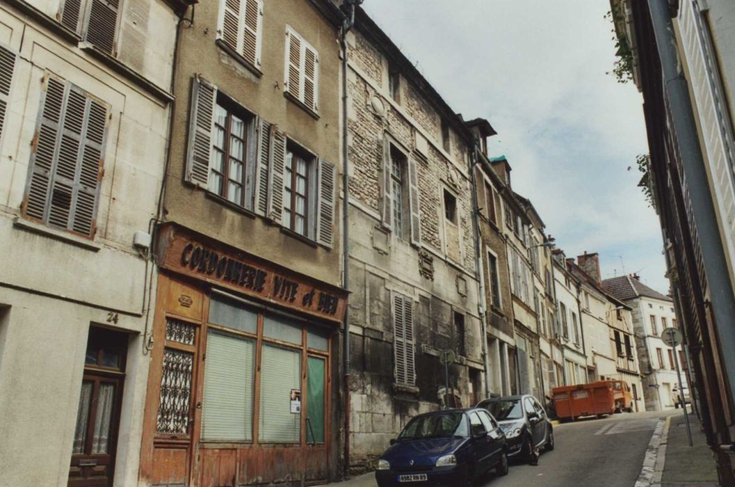 Hôtel Gauthier de Sibert : façade sur rue, vue générale