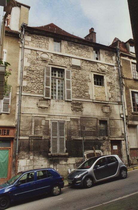 Hôtel Gauthier de Sibert : façade sur rue, vue générale