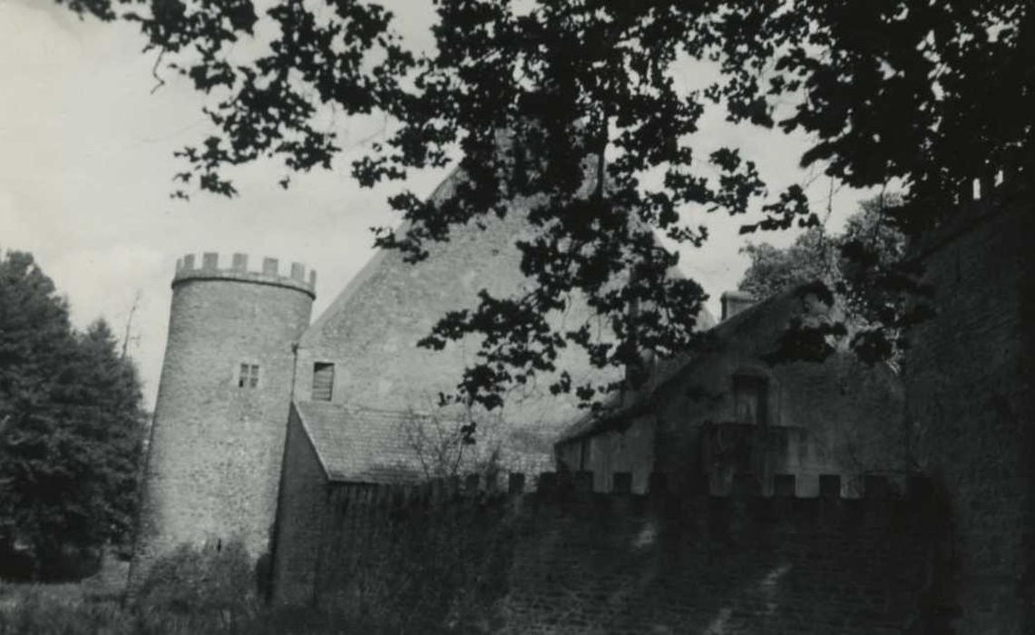 Château : tour ouest, vue générale