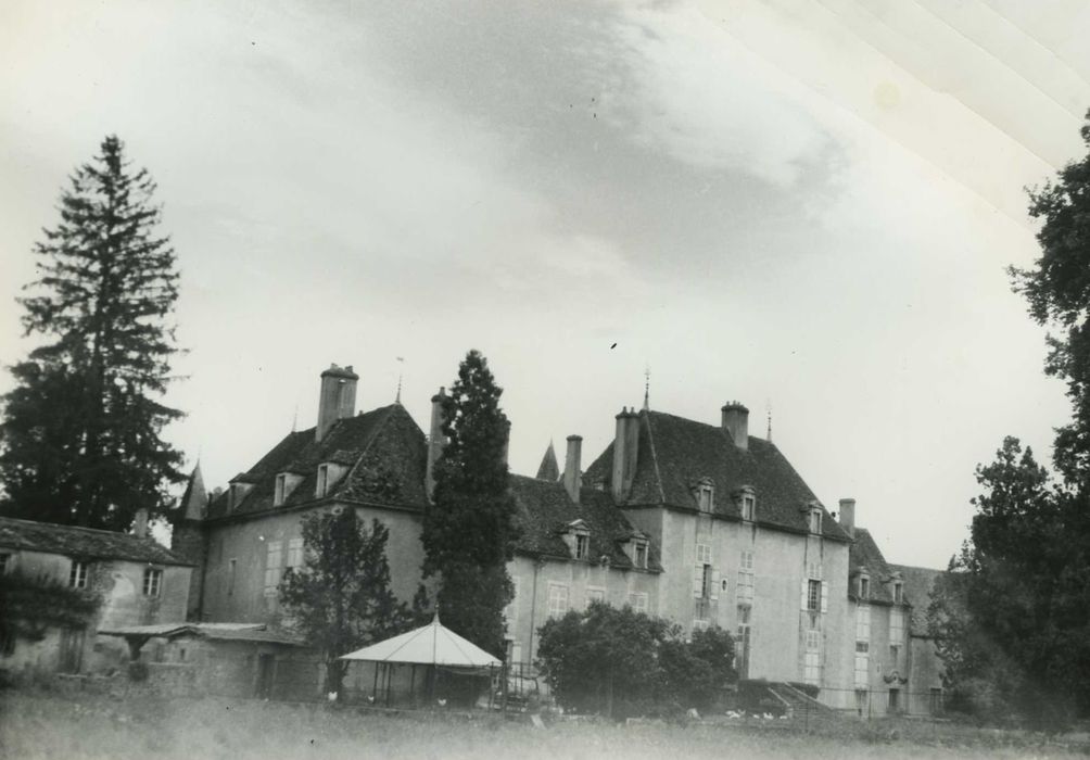 Château : ensemble est, vue générale