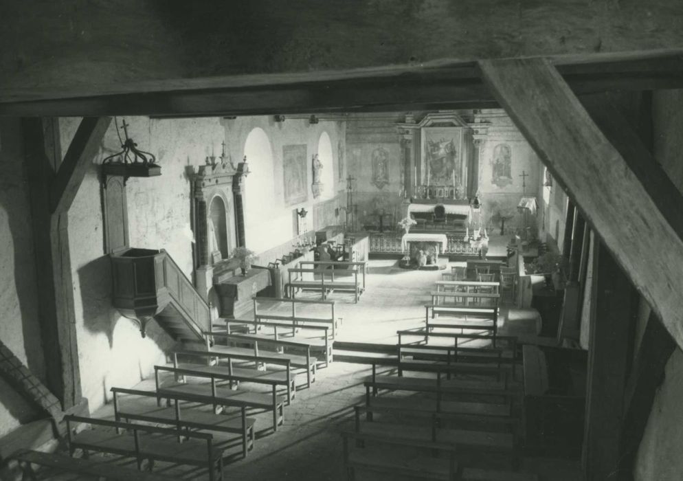 Eglise Notre-Dame : nef, vue générale