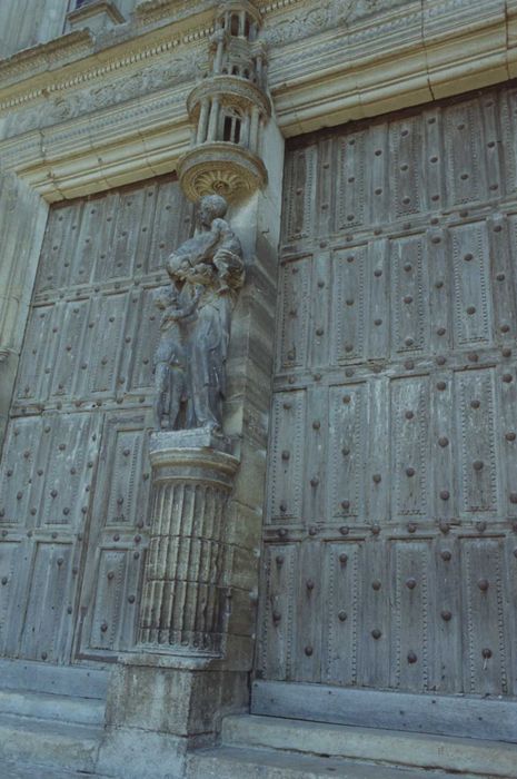 Eglise Notre-Dame de l'Assomption : portail occidental, vue générale