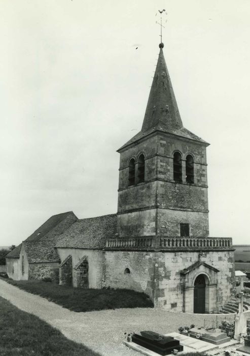 Eglise Saint-Maurice : ensemble nord-ouest, vue générale