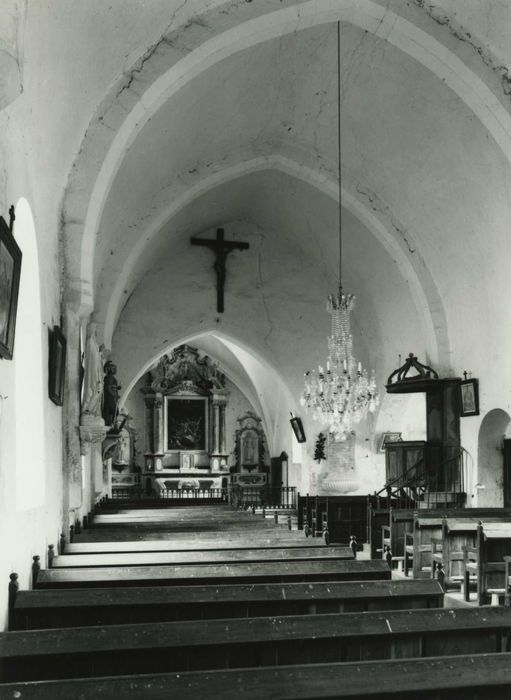 Eglise Saint-Maurice : nef, vue générale