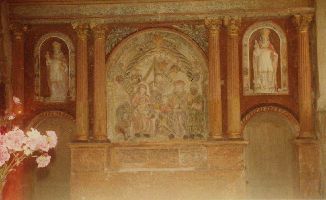 Retable, bas-relief : l'Adoration des Mages