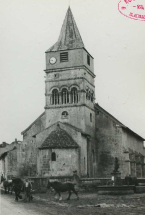 Eglise Saint-Brice : chevet, vue générale