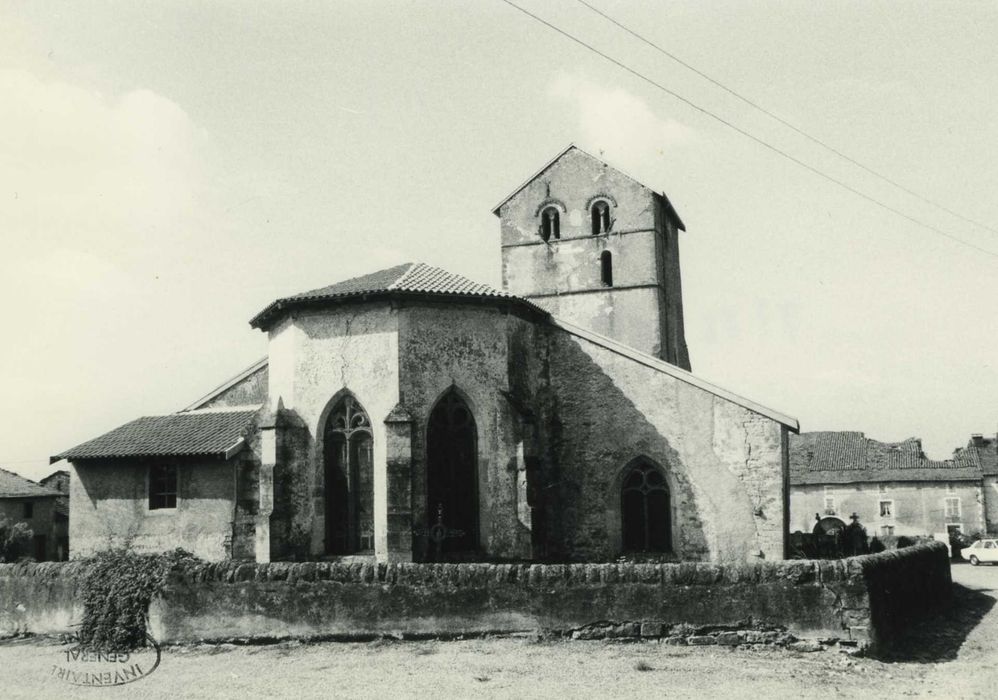 Eglise Saint-Georges : chevet, vue générale