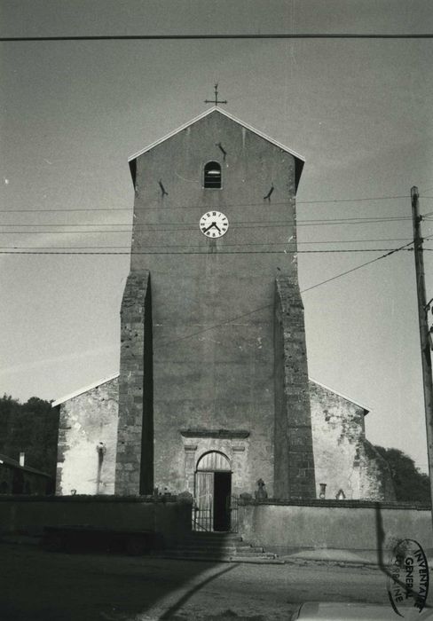 Eglise Saint-Georges : façade occidentale, vue générale