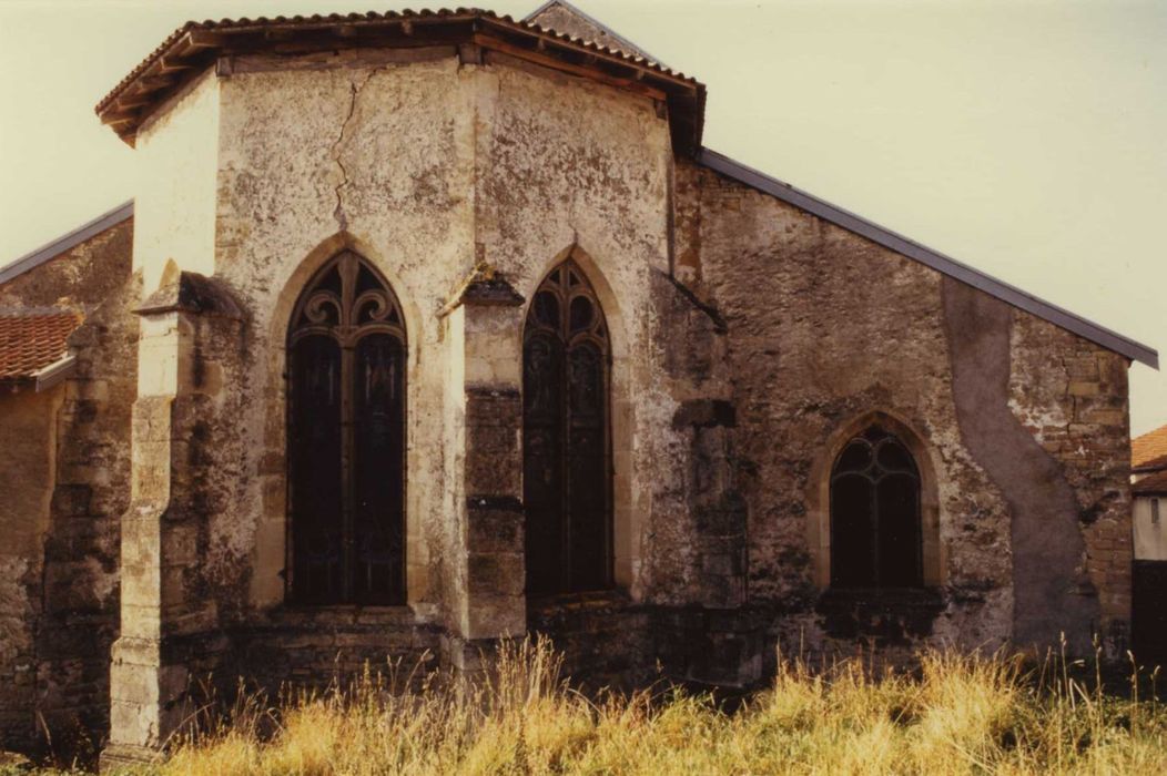 Eglise Saint-Georges : chevet, vue générale