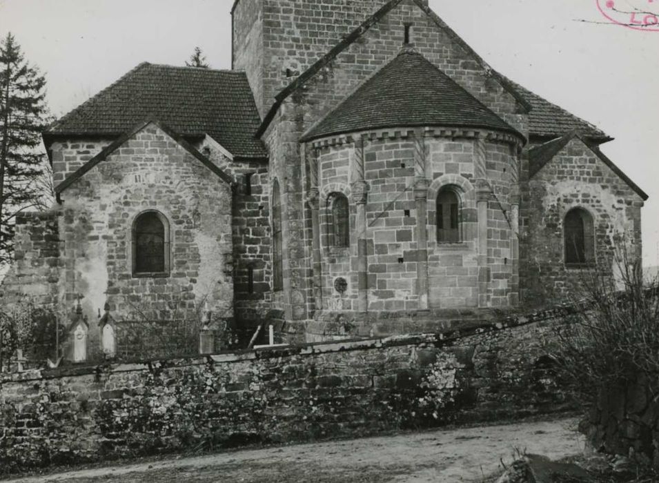 Église Notre-Dame : chevet, vue générale