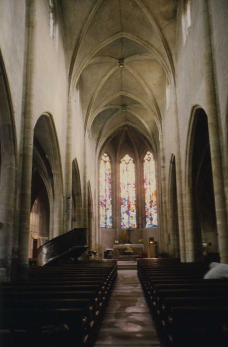 Eglise Saint-Nicolas : nef, vue générale