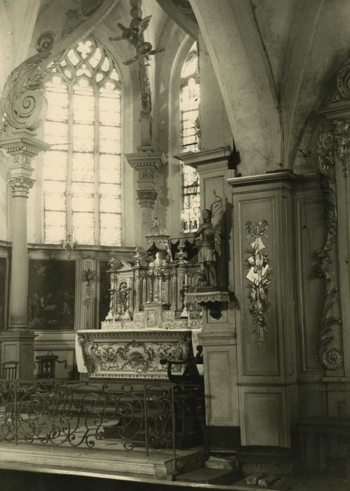 autel, tabernacle, retable (maître-autel), vue partielle - © Ministère de la Culture (France), Médiathèque du patrimoine et de la photographie, tous droits réservés