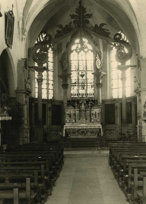 autel, tabernacle, retable (maître-autel), vue générale - © Ministère de la Culture (France), Médiathèque du patrimoine et de la photographie, tous droits réservés