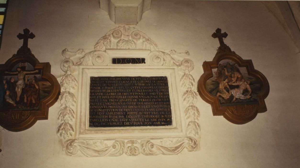 plaque commémorative