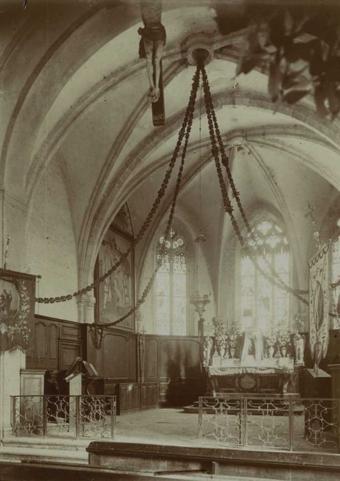 Eglise paroissiale : choeur, vue générale - © Ministère de la Culture (France), Médiathèque du patrimoine et de la photographie, tous droits réservés