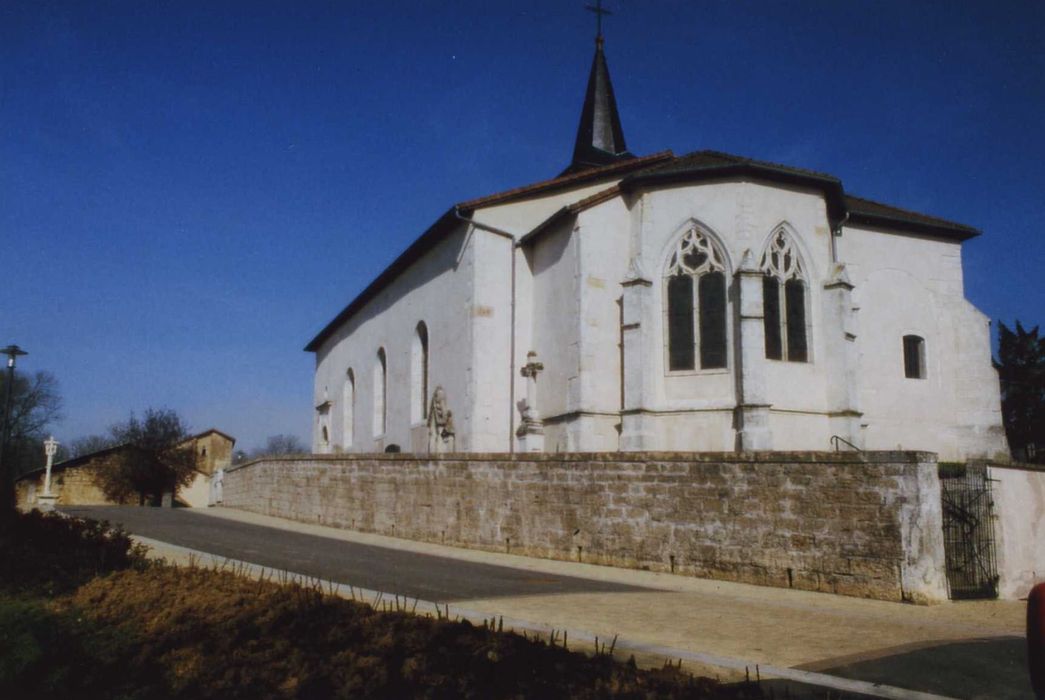 Eglise Saint-Martin : ensemble sud-est, vue générale