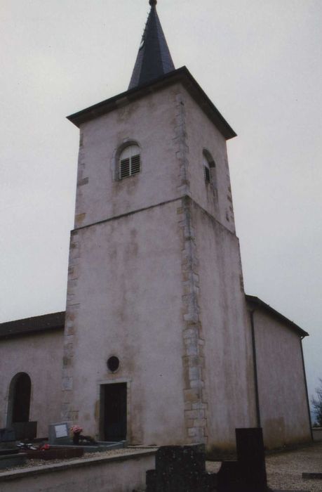 Eglise Saint-Martin : clocher, élévations nord et ouest, vue générale