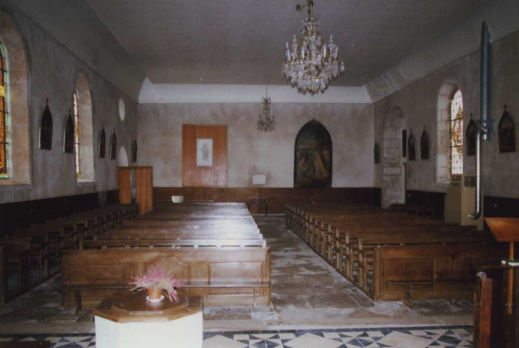 Eglise Saint-Martin : nef, vue générale