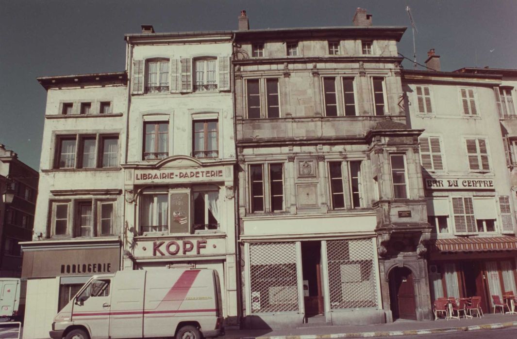 Maison dite du Bailli : façade sur rue, vue générale