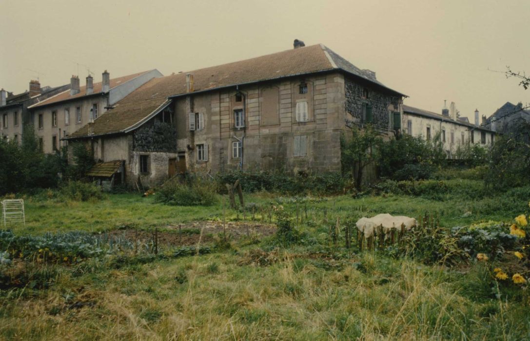 Abbaye (ancienne) : ancien couvent, ailes nord et ouest, façades nord et ouest, vue générale