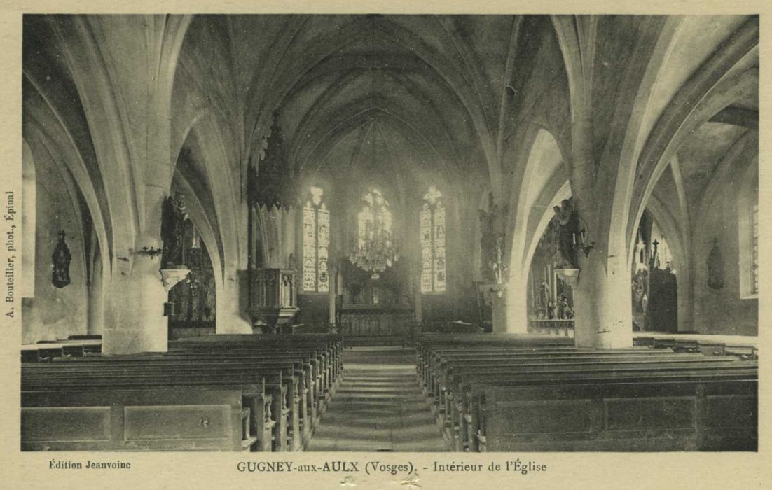 Eglise Saint-Barthélémy : nef, vue générale