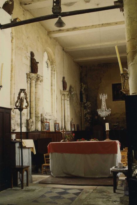 Eglise Saint-Sulpice : nef, vue générale