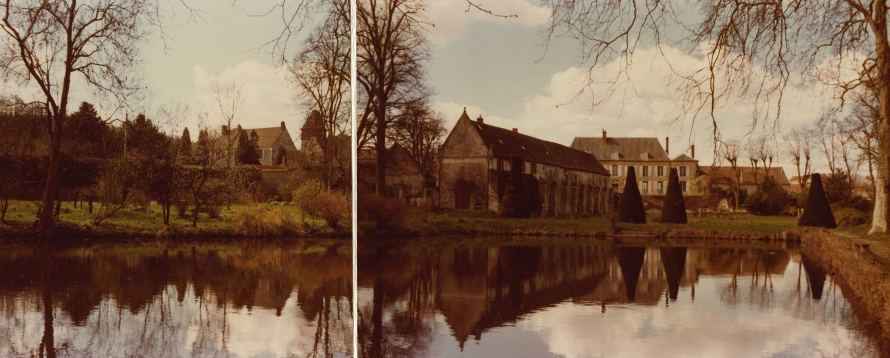 Château : ensemble est, vue générale