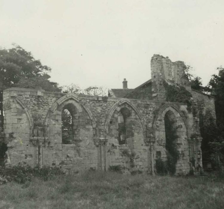 Prieuré Saint-Côme (ancien) : ruines de la chapelle, vue générale