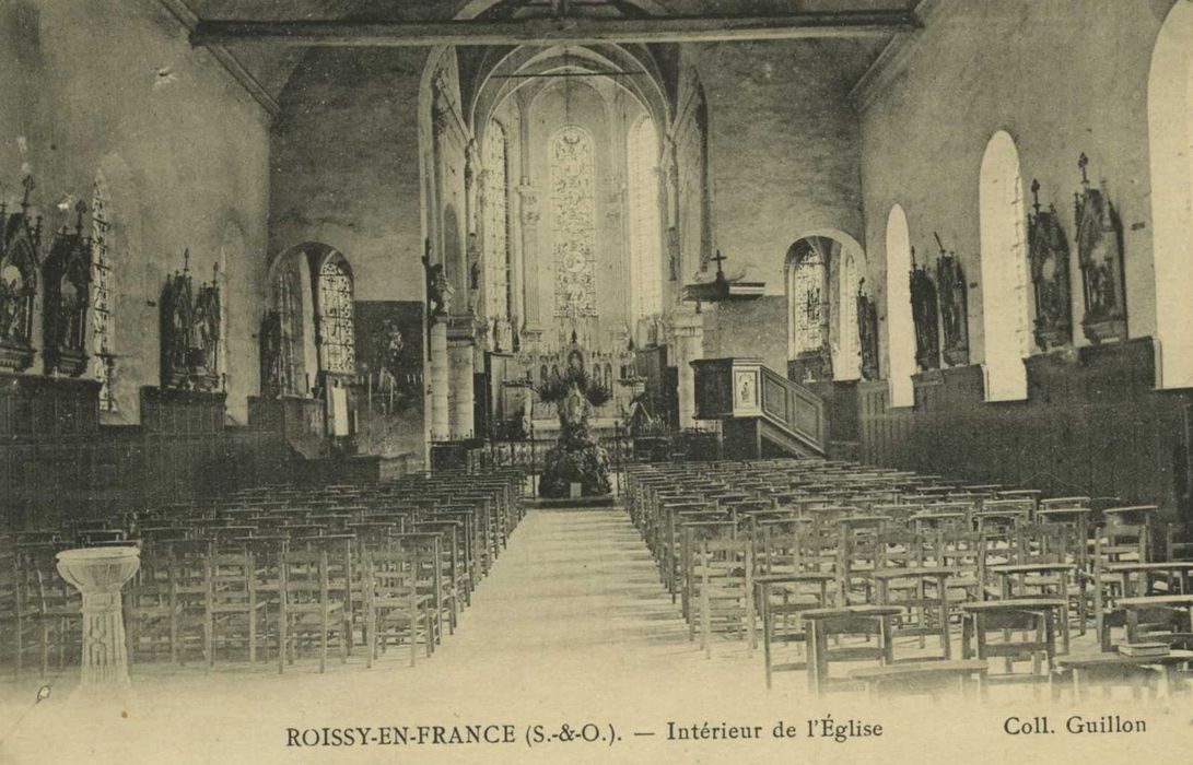 Eglise Saint-Eloi : nef, vue générale