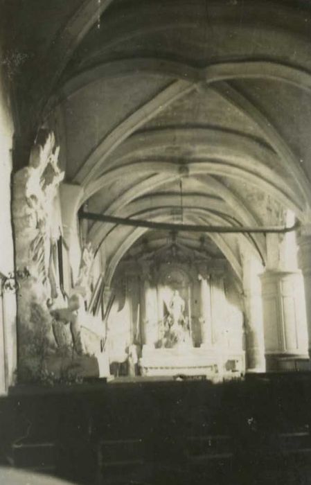 Eglise Saint-Denis : collatéral sud, vue générale