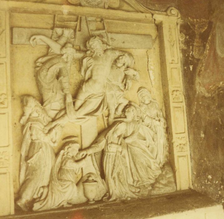 bas-relief : Descente de croix (la), vue partielle - © Ministère de la Culture (France), Médiathèque du patrimoine et de la photographie, tous droits réservés