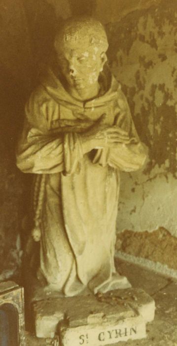 statue : saint Cyrin - © Ministère de la Culture (France), Médiathèque du patrimoine et de la photographie, tous droits réservés