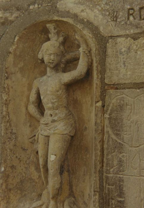 haut-relief : saint Sébastien - © Ministère de la Culture (France), Médiathèque du patrimoine et de la photographie, tous droits réservés