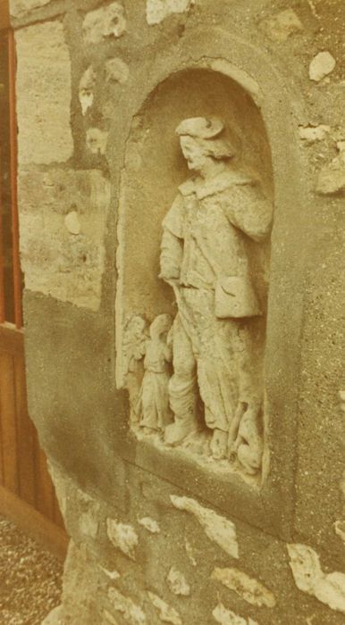 haut-relief : saint Roch - © Ministère de la Culture (France), Médiathèque du patrimoine et de la photographie, tous droits réservés