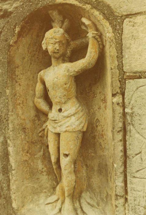 haut-relief : saint Sébastien - © Ministère de la Culture (France), Médiathèque du patrimoine et de la photographie, tous droits réservés