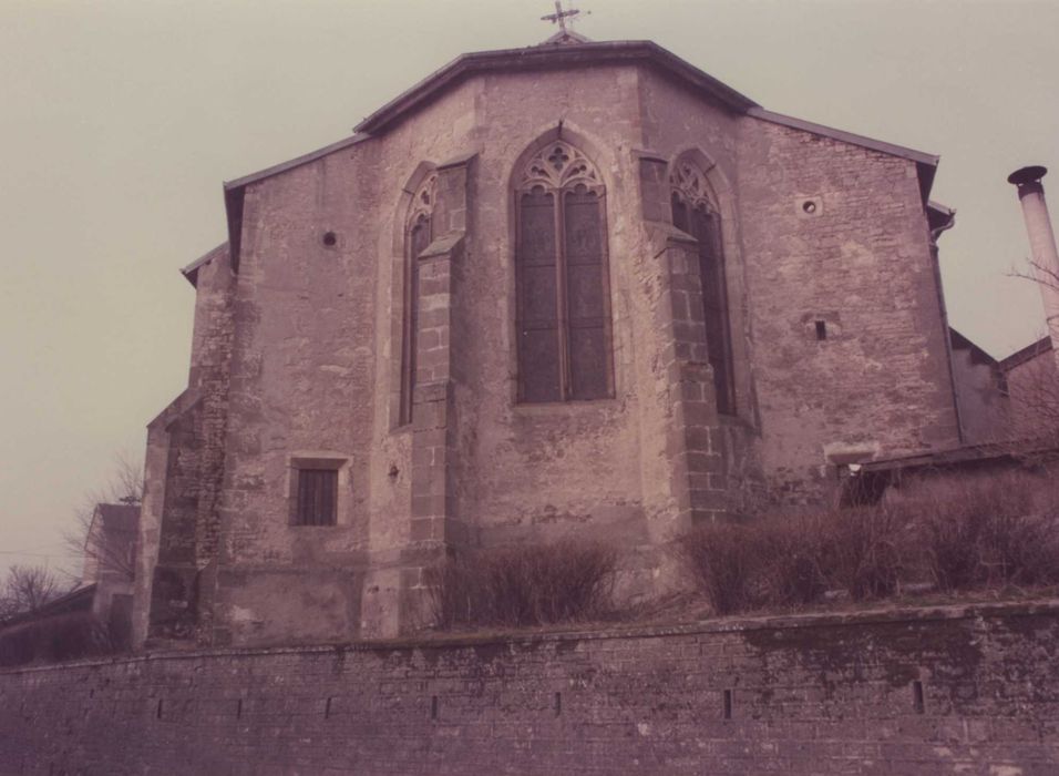 chevet, vue générale