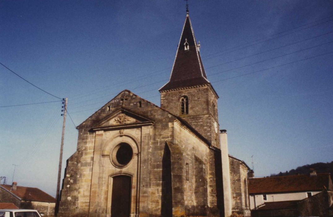 façade ouest, vue générale