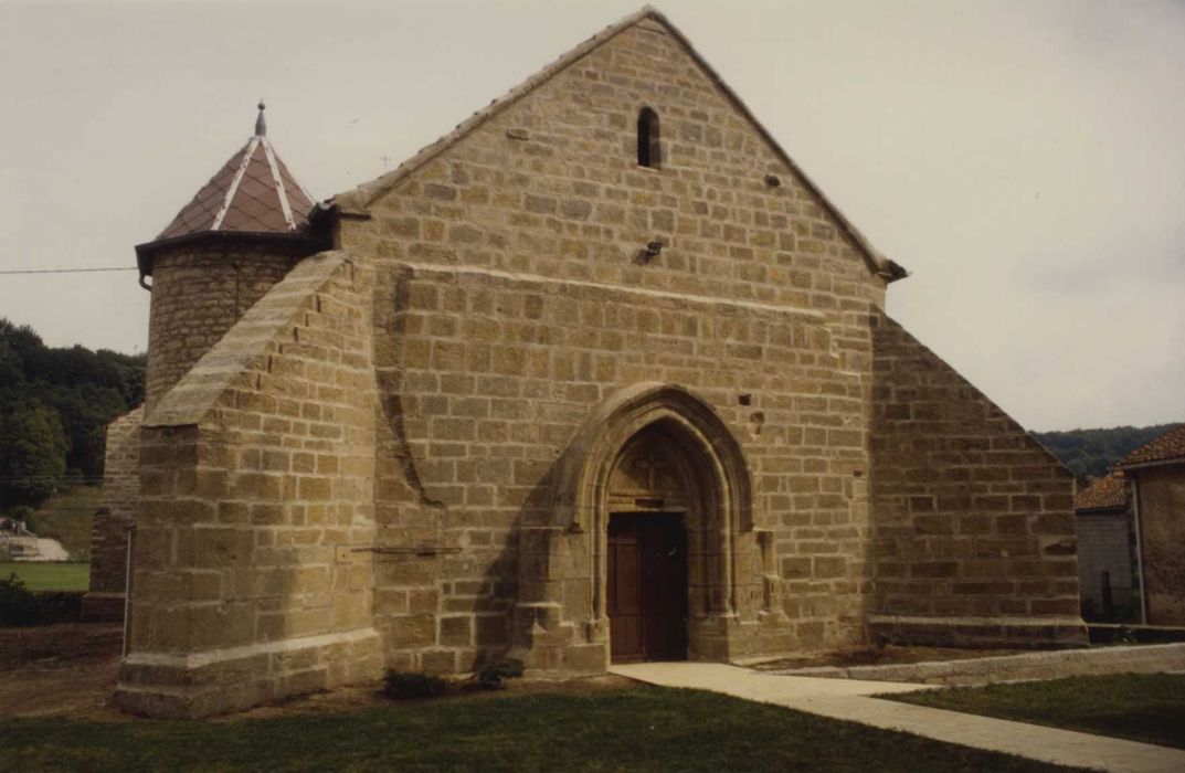 façade ouest, vue générale