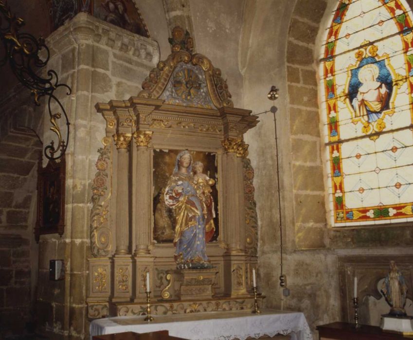 retable latéral sud, vue générale