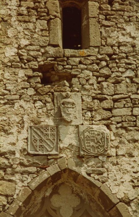 église, façade ouest, détail