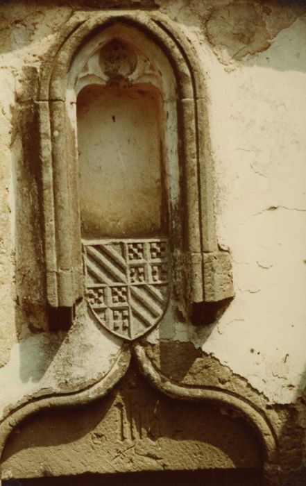 porte d’accès ouest au cloître, détail