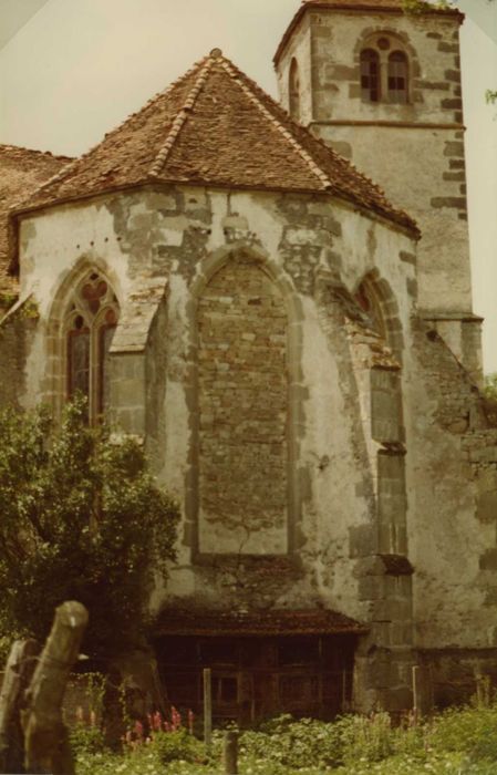 église, chevet, vue générale